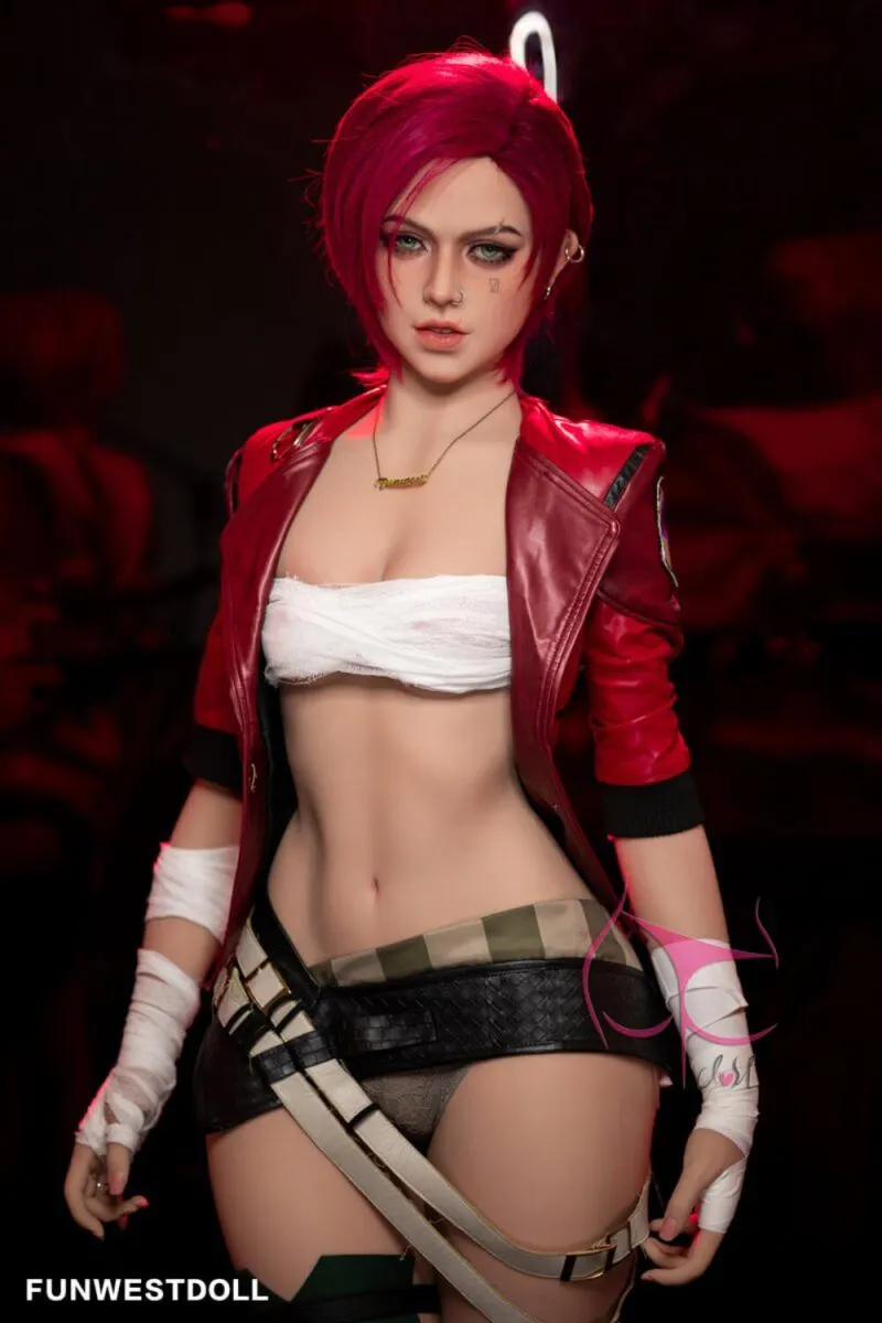 TPE Sex Puppe 157cm C-Cup – Realistische Liebespuppe Sophiemina